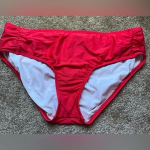 Alex Marie swim bottoms red size 10